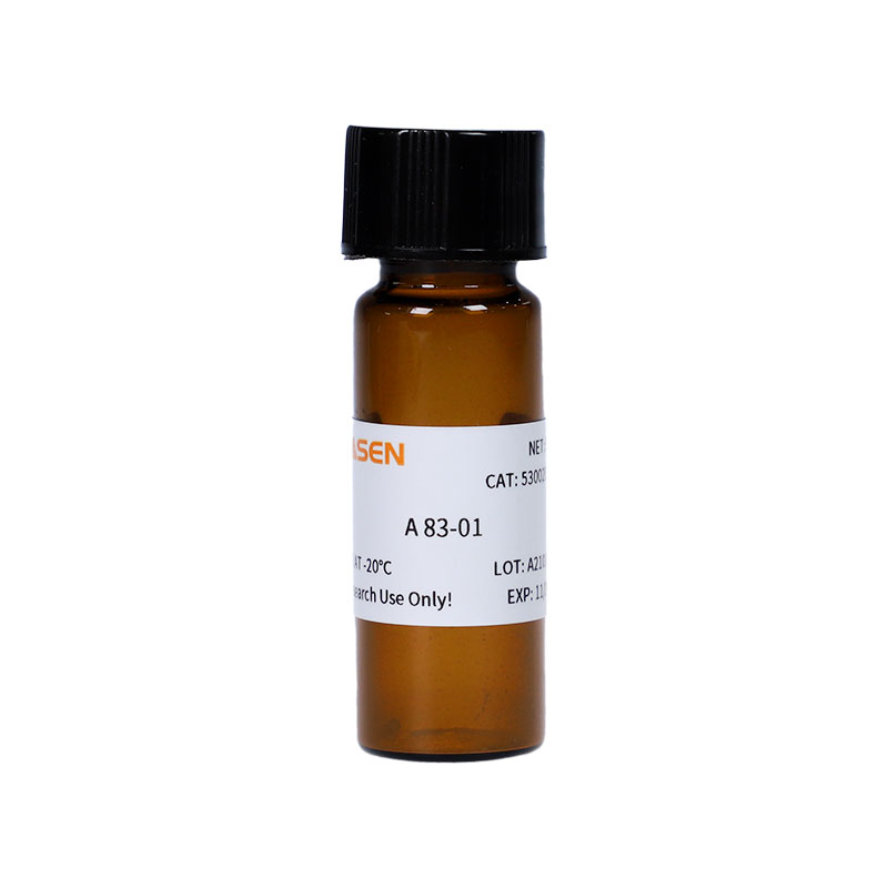 A 83-01 TGF-βⅠ型受体ALK5/4/7激酶抑制剂|CAS 909910-43-6